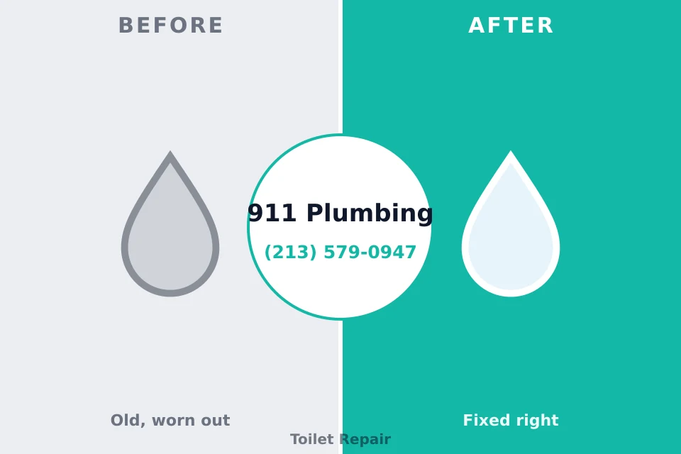 Before and after: plumbing repair Montrose, MI